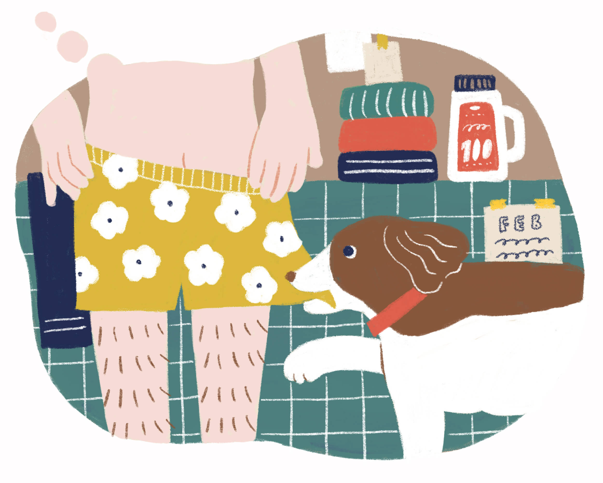 犬のいる暮らし「バスタイム」